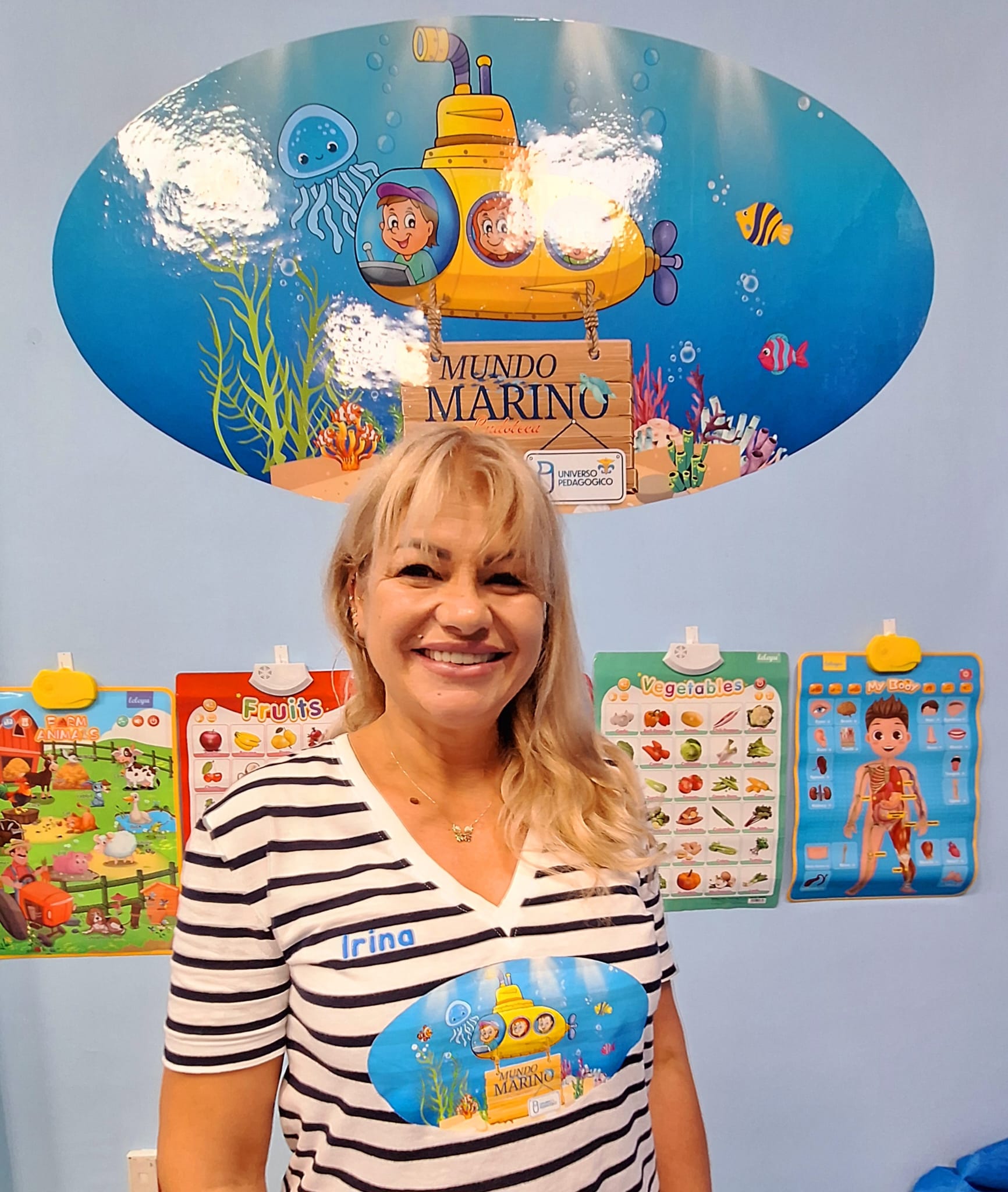 Irina - Directora Ludoteca El Mundo Marino